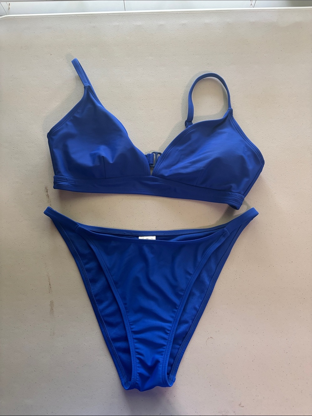 Wild Fable Time & True Bright Blue Two-Piece Bikini Set